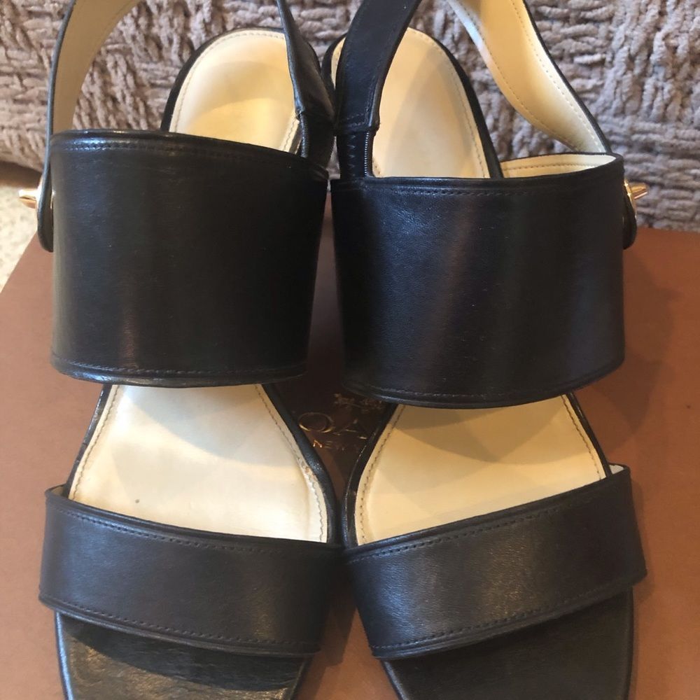 Leather calfskin sandals - Picture 6 of 6